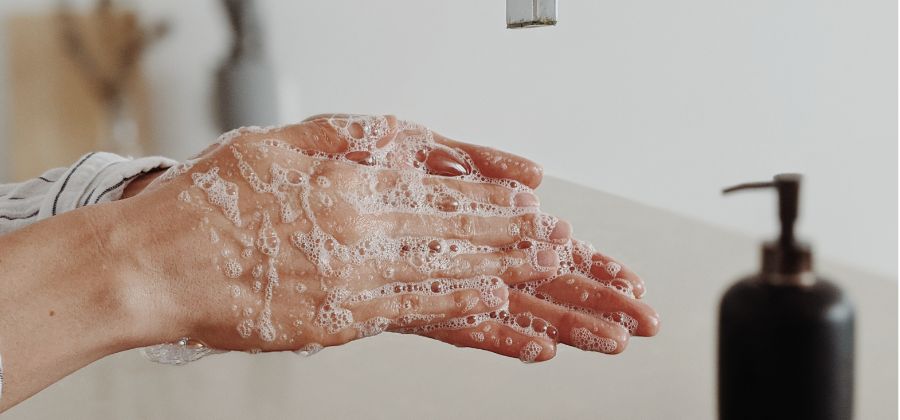 laver mains